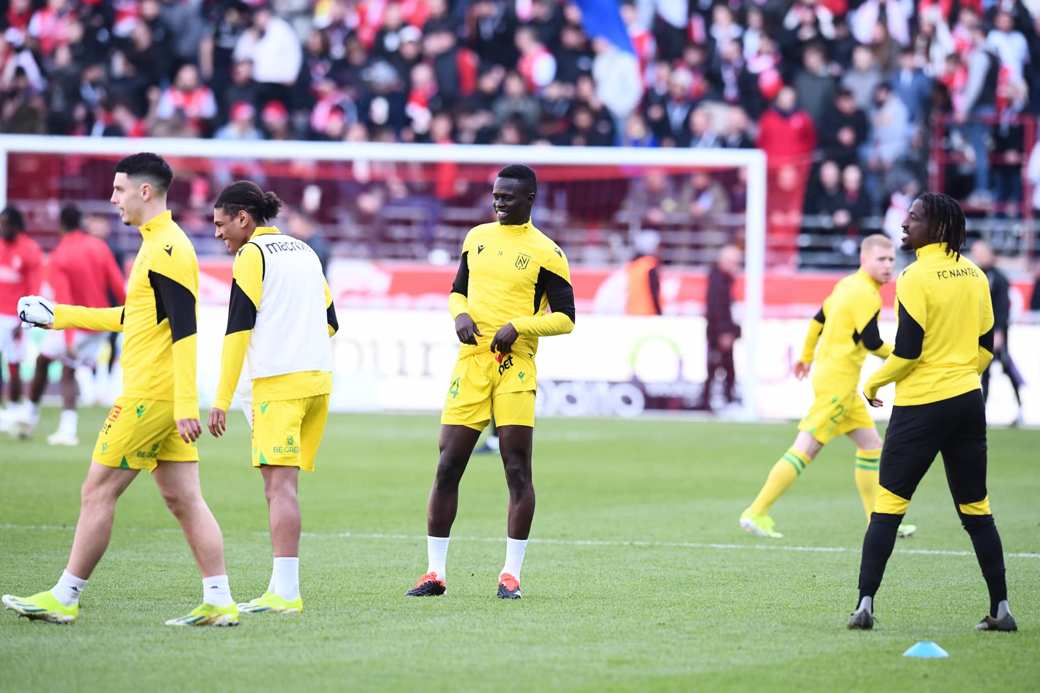 Lamine Diack, sous les couleurs du FC Nantes, image collector.