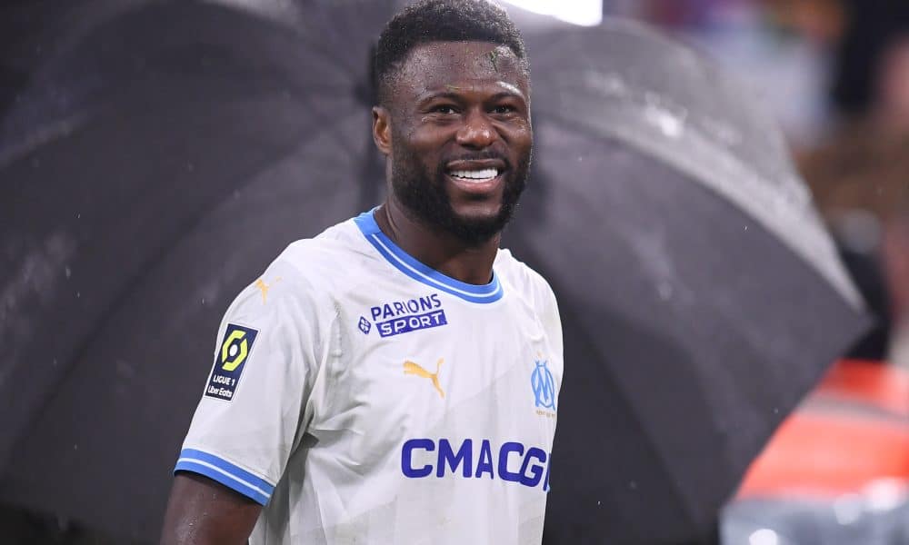 Chancel Mbemba sous le maillot de l'OM