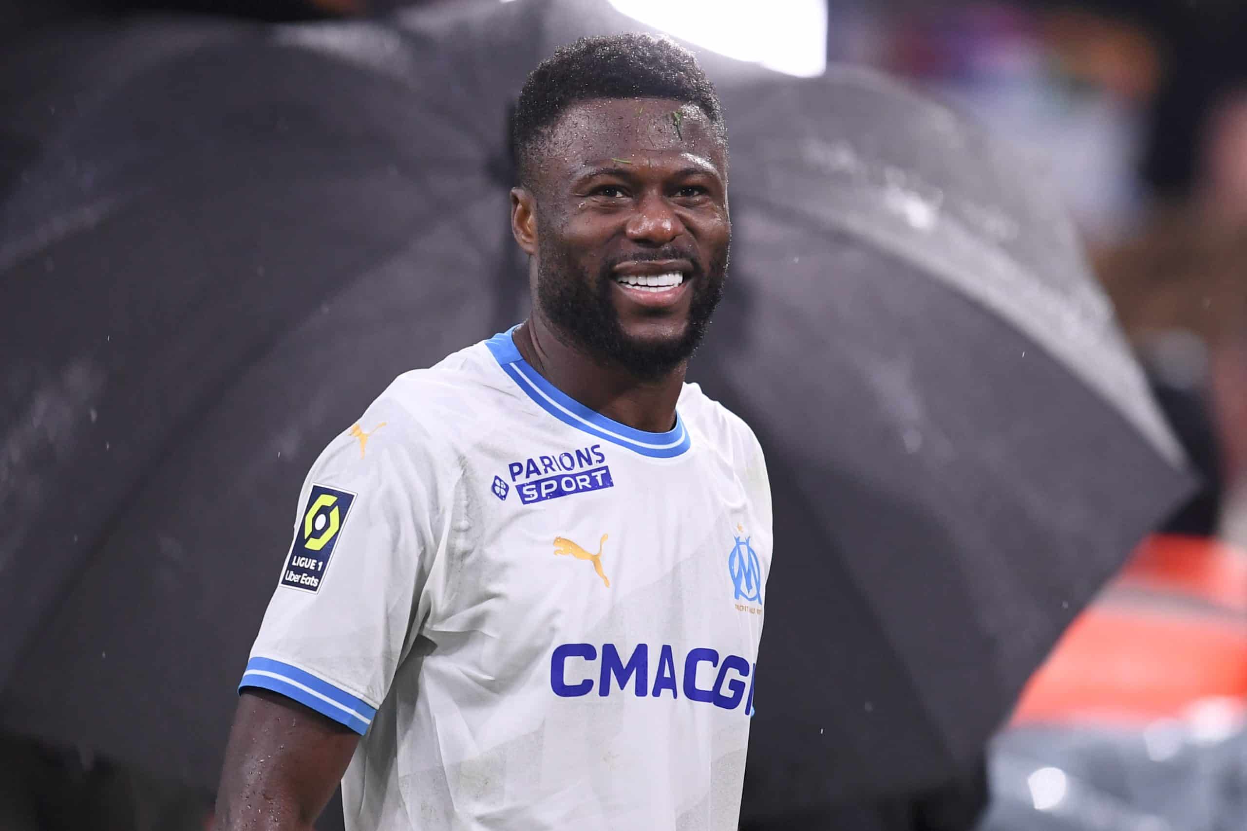 Chancel Mbemba sous le maillot de l'OM