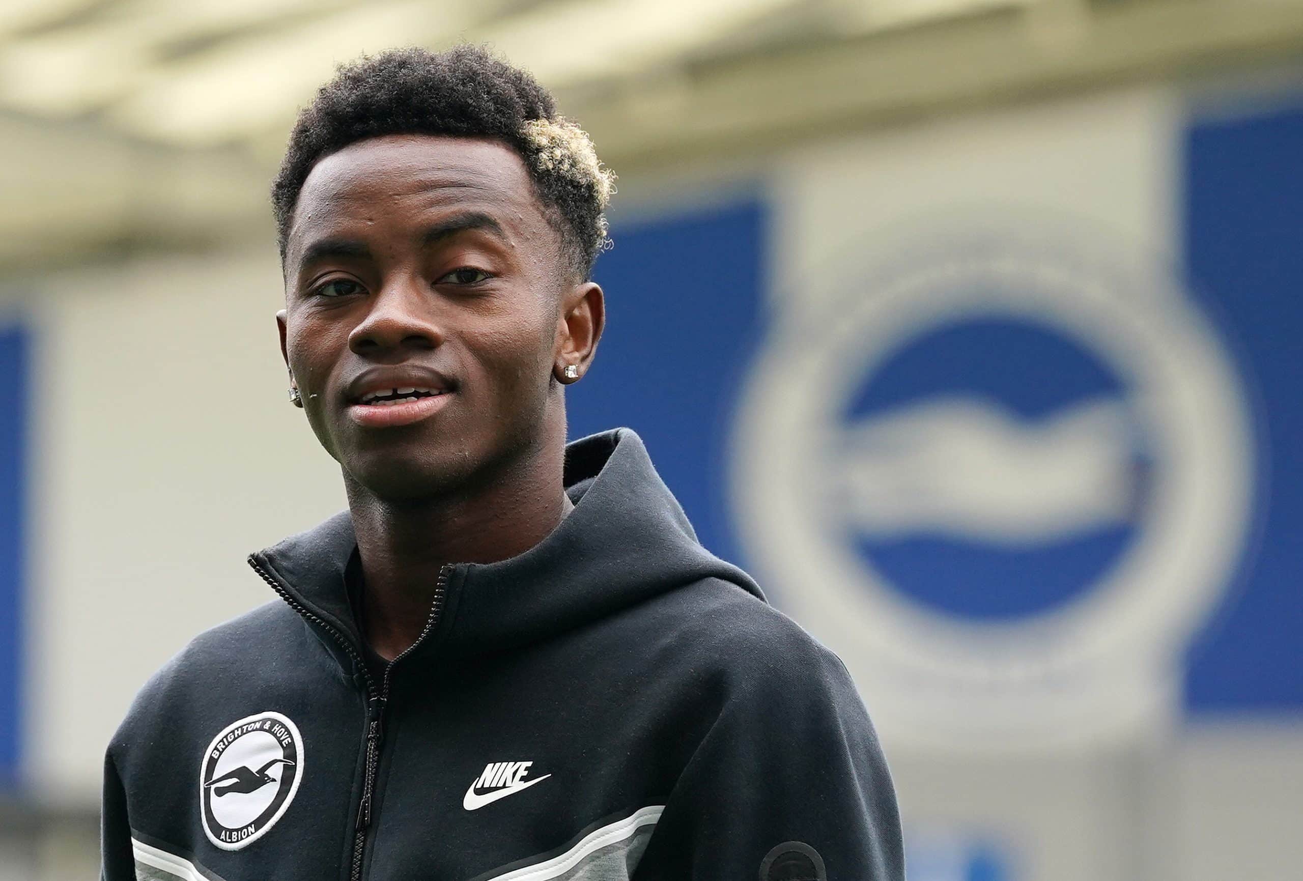 Simon Adingra, l'ailier virevoltant de Brighton.
