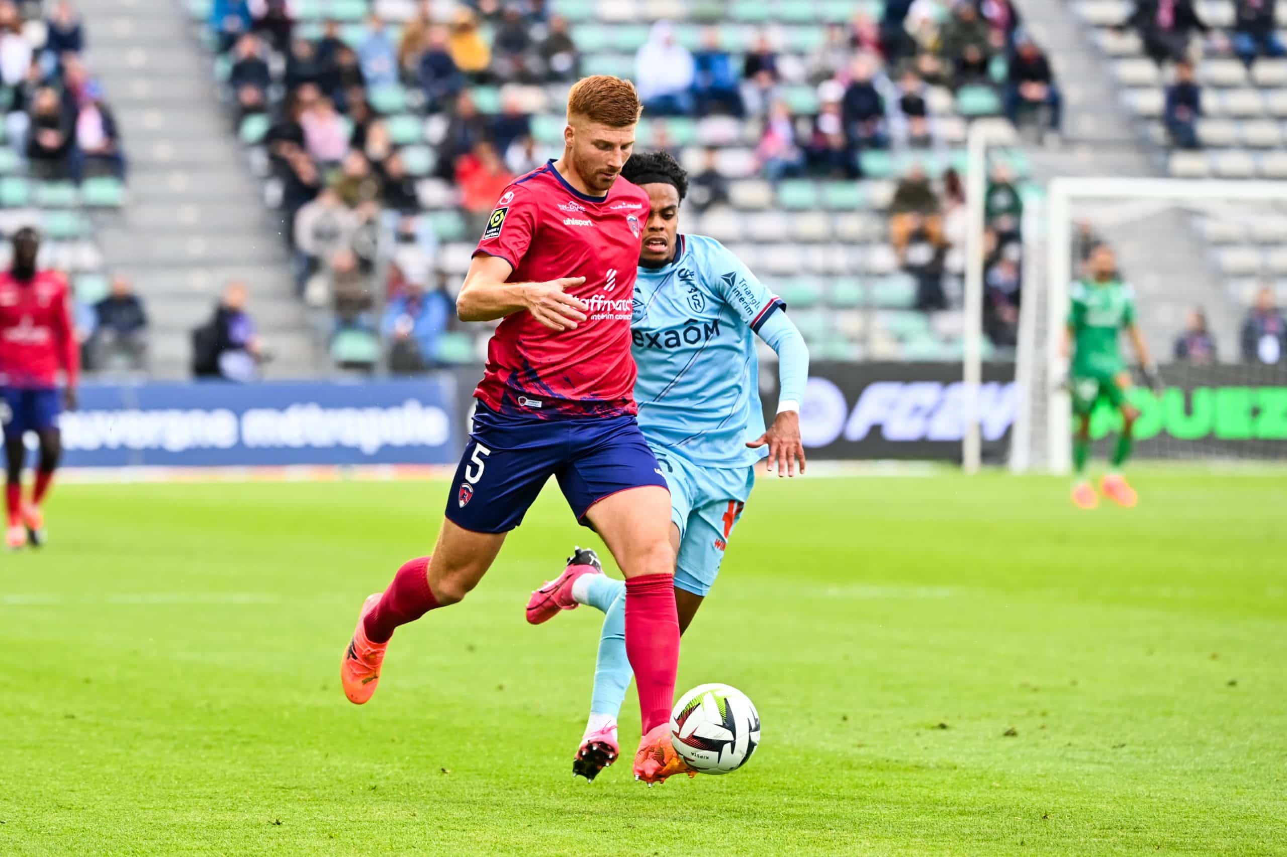 Maximiliano Caufriez quand il jouait pour Clermont.