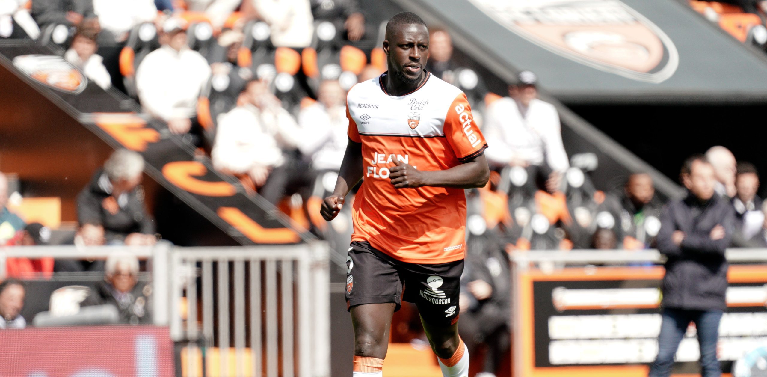 Benjamin Mendy sous le maillot du FC Lorient