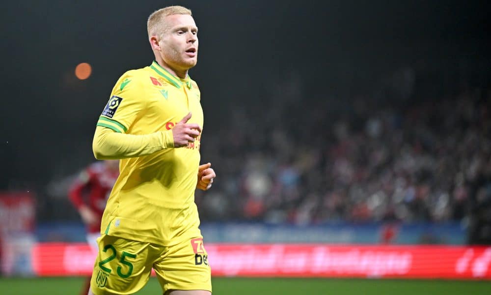 Florent Mollet, le milieu offensif du FC Nantes.