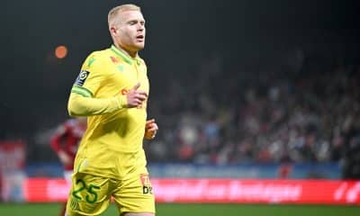 Florent Mollet, le milieu offensif du FC Nantes.