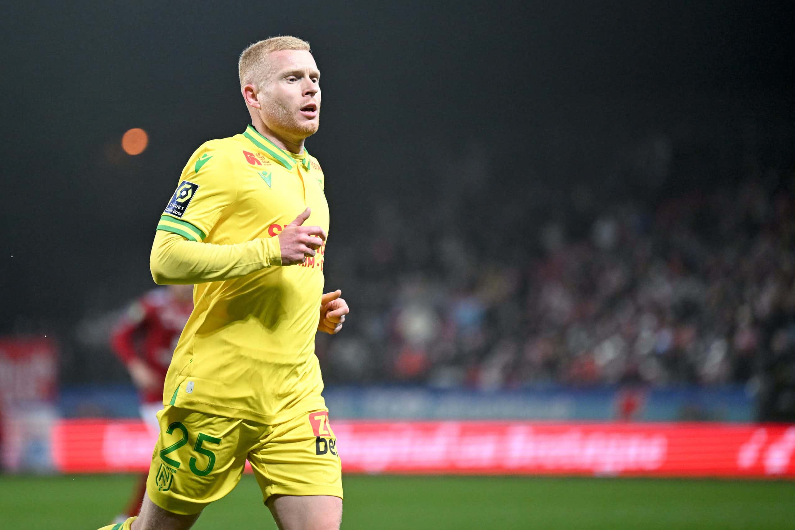 Florent Mollet, le milieu offensif du FC Nantes.