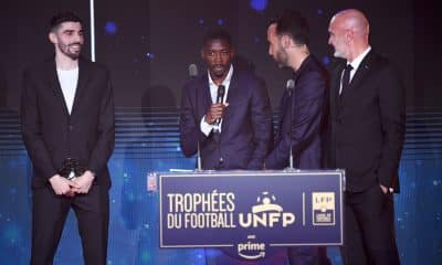 Ousmane Dembélé, grand favori des trophées UNFP 2025.