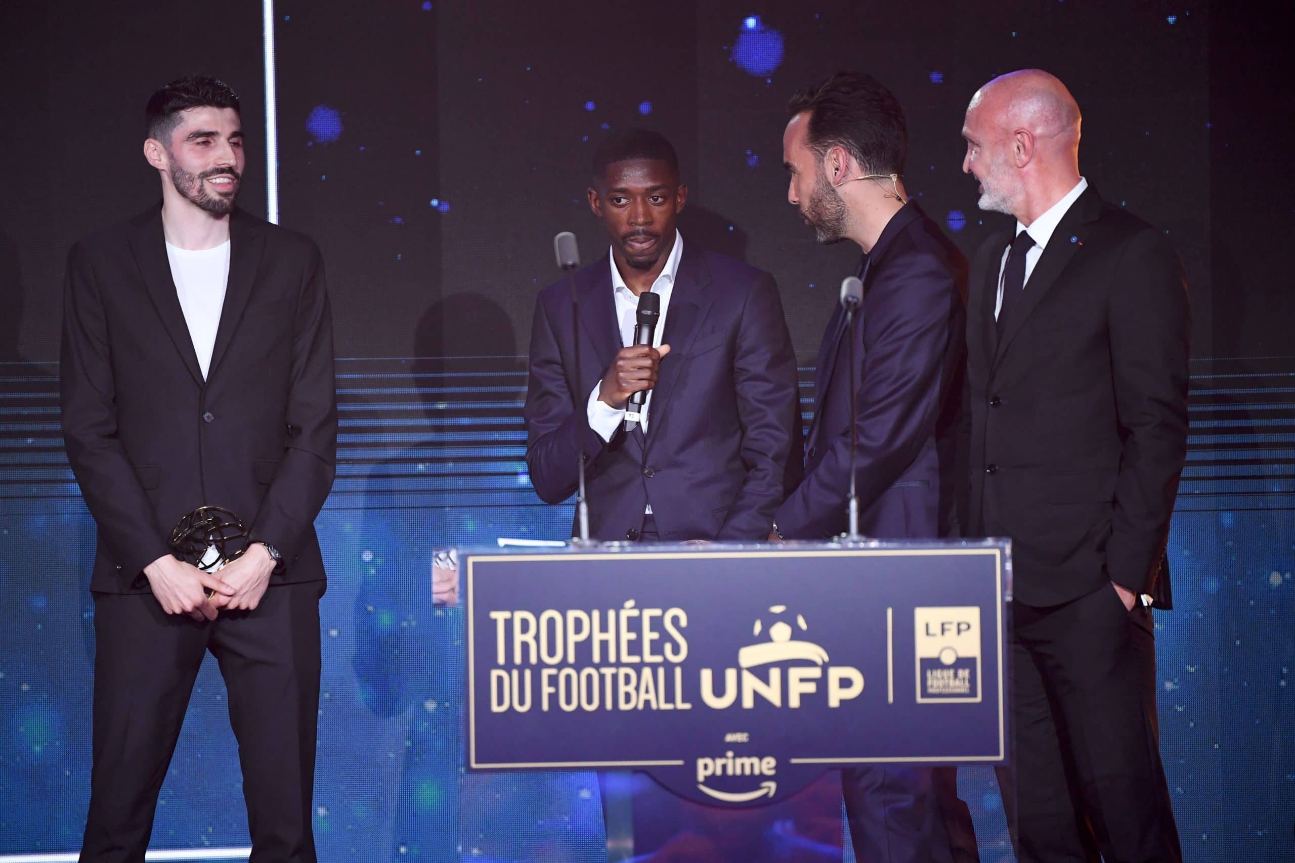Ousmane Dembélé, grand favori des trophées UNFP 2025.