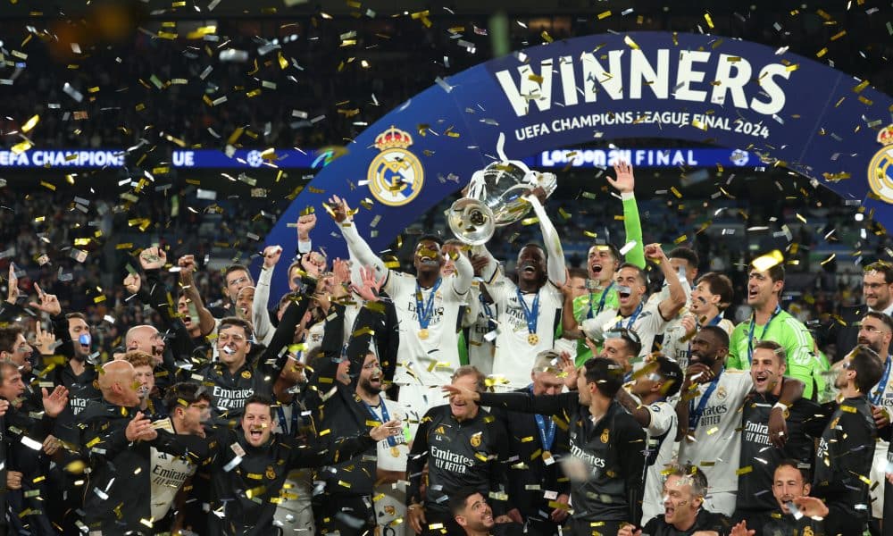 Le Real Madrid champion d'Europe 2024 après son succès sur Dortmund.