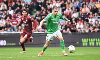 Irvin Cardona sous le maillot de l'ASSE, la saison dernière.