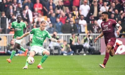 Irvin Cardona lors de son premier passage sous le maillot de l'ASSE.