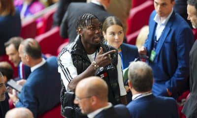Paul Pogba lors du match France-Belgique de l'Euro 2024.