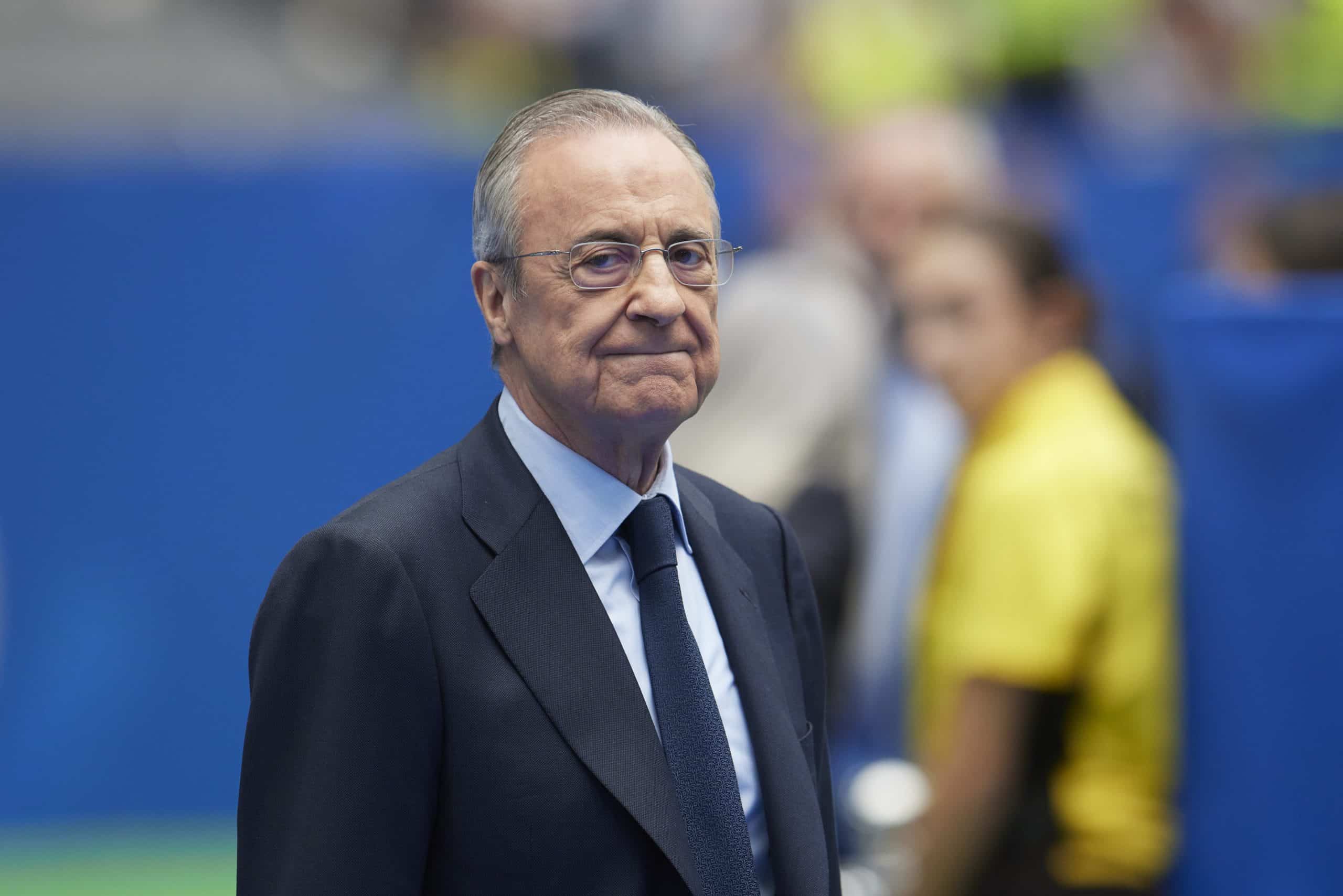 Le président du Real Madrid, Florentino Perez.