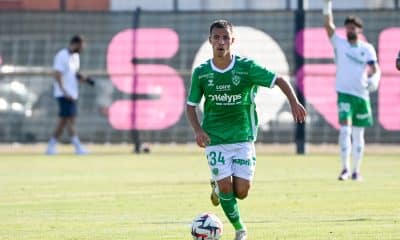 Antoine Gautier sous le maillot de l'ASSE