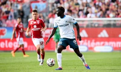 Bamo Meïté sous le maillot de l'OM