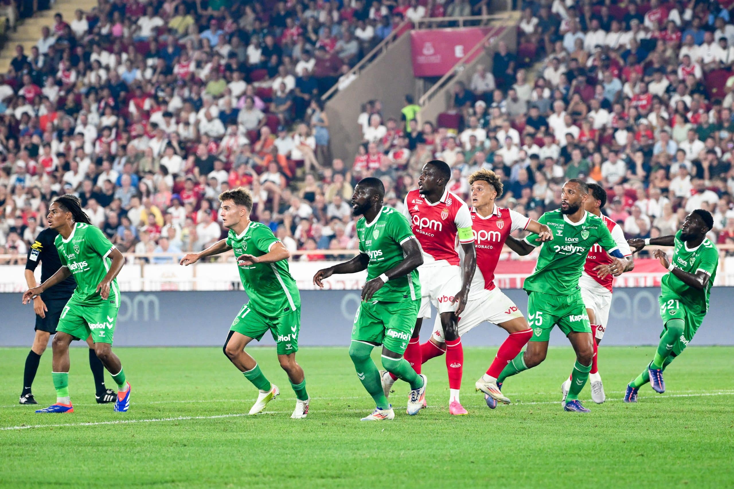 L'ASSE reçoit ce samedi l'AS Monaco
