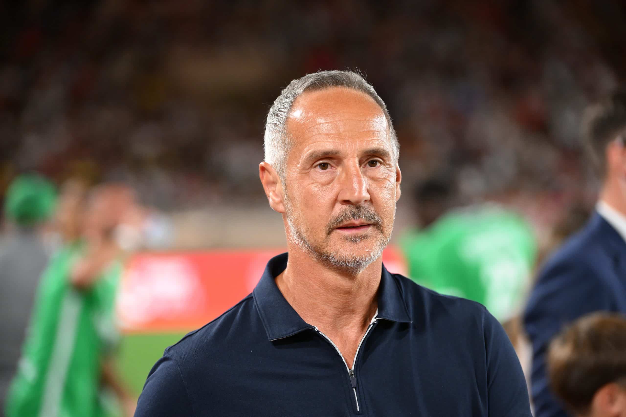 Adi Hütter, l'entraîneur de l'AS Monaco