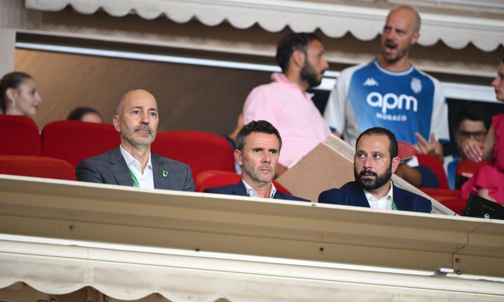Ivan Gazidis, Jean-François Soucasse et Samuel Rustem à l'ASSE.