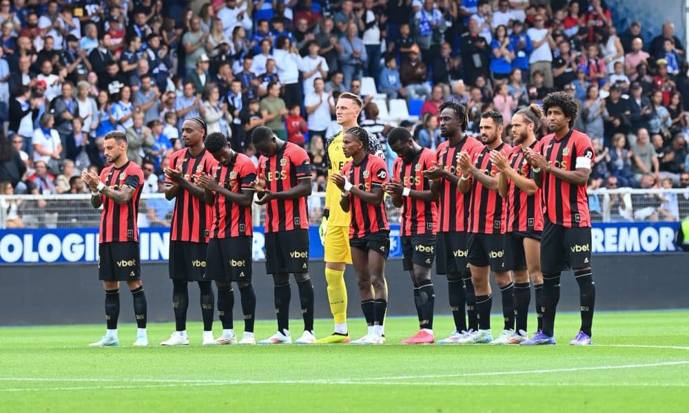 Les joueurs de l'OGC Nice