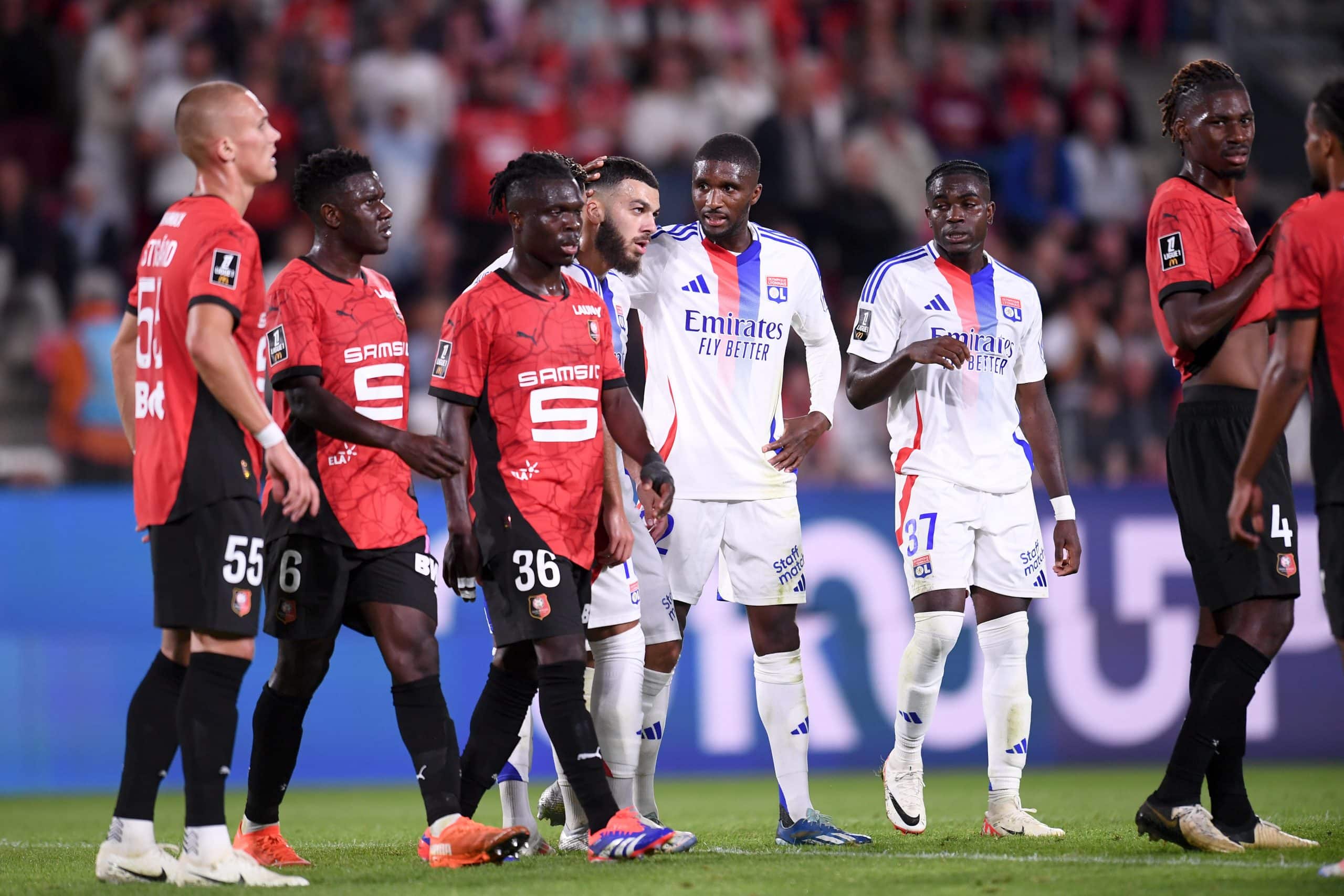 Les Lyonnais et les Rennais s'affrontent ce samedi