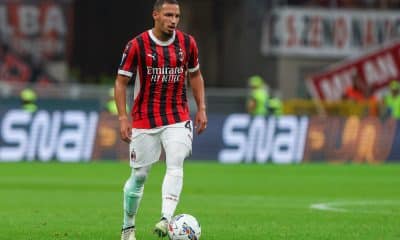 Ismaël Bennacer sous les couleurs de l'AC Milan