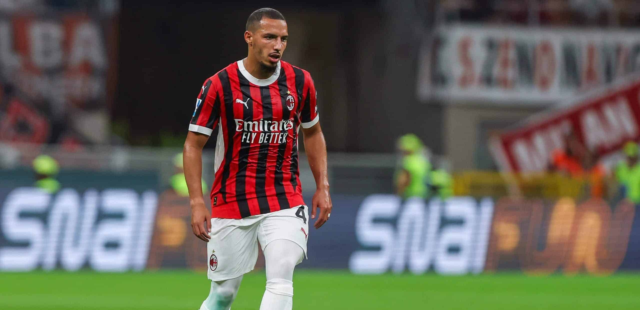 Ismaël Bennacer sous les couleurs de l'AC Milan