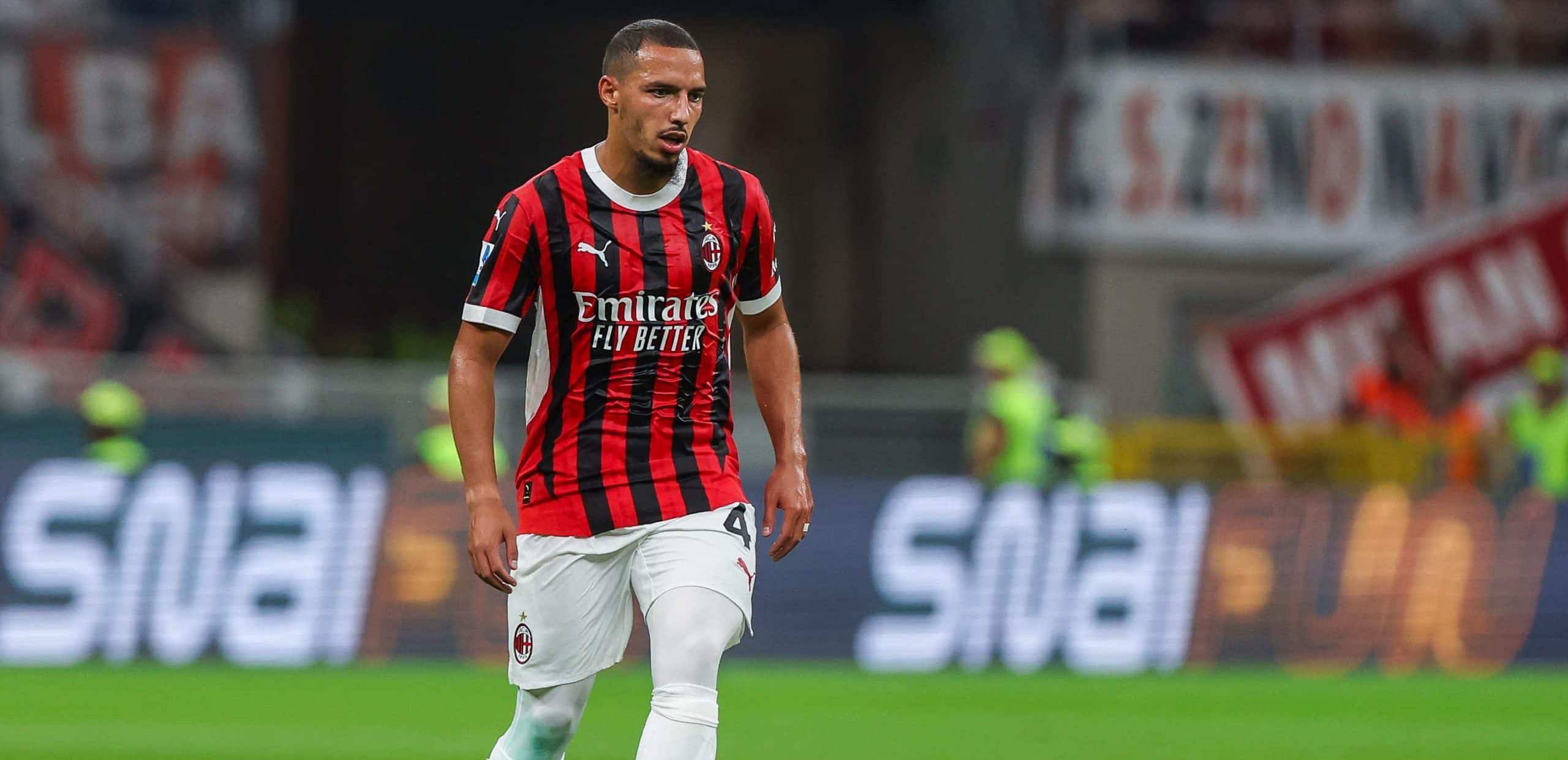 Ismaël Bennacer sous les couleurs de l'AC Milan