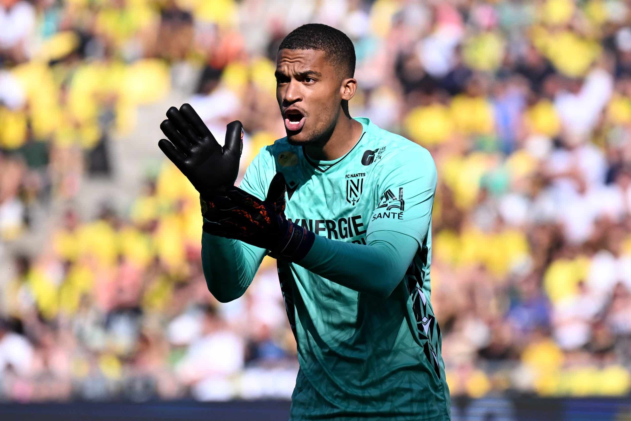 Alban Lafont, le gardien du FC Nantes.