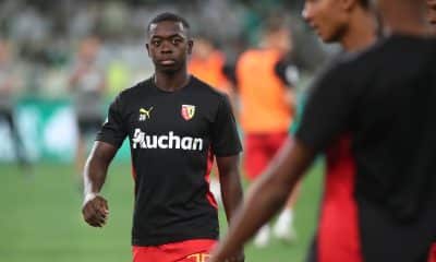 Le milieu du RC Lens Nampalys Mendy.