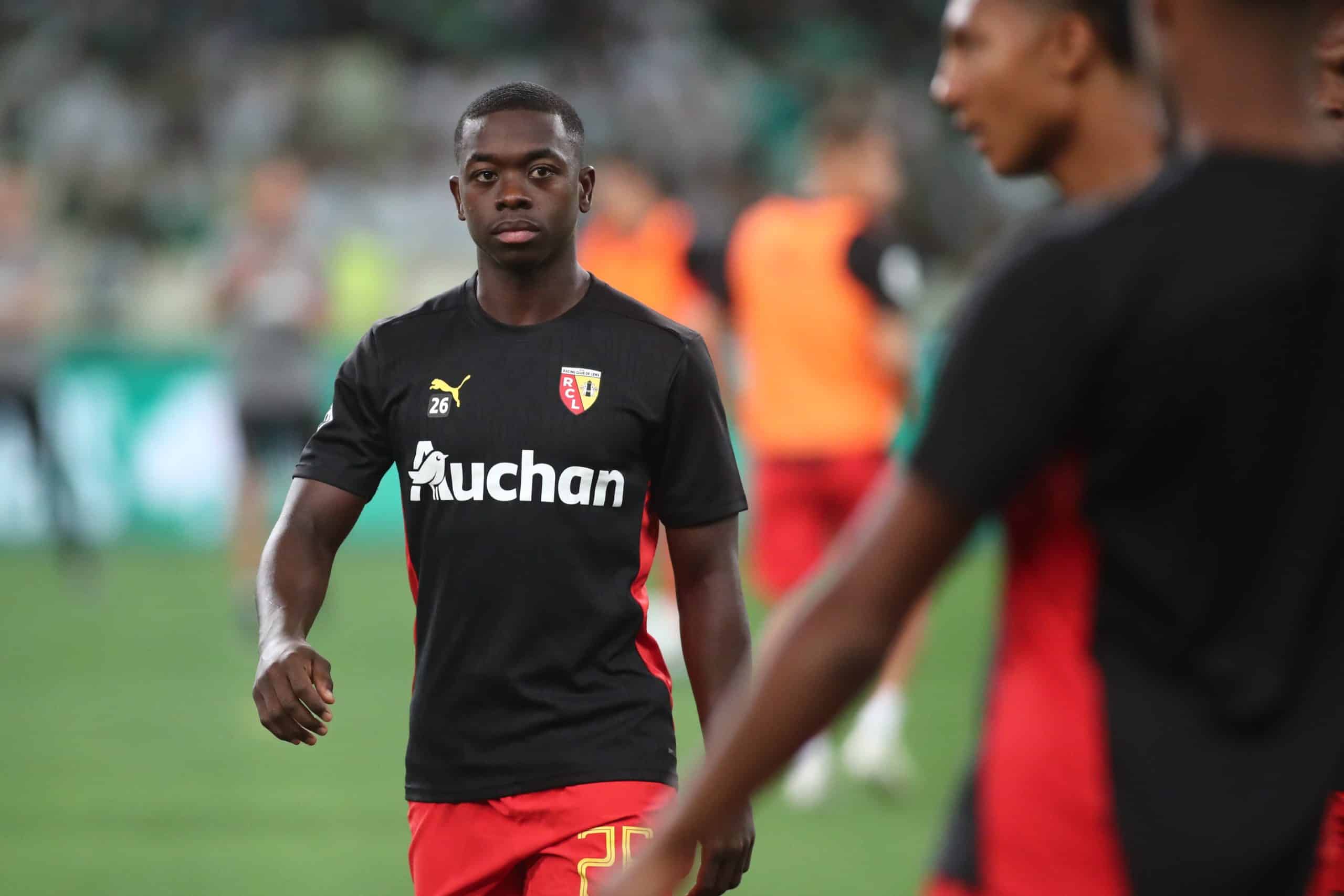 Le milieu du RC Lens Nampalys Mendy.