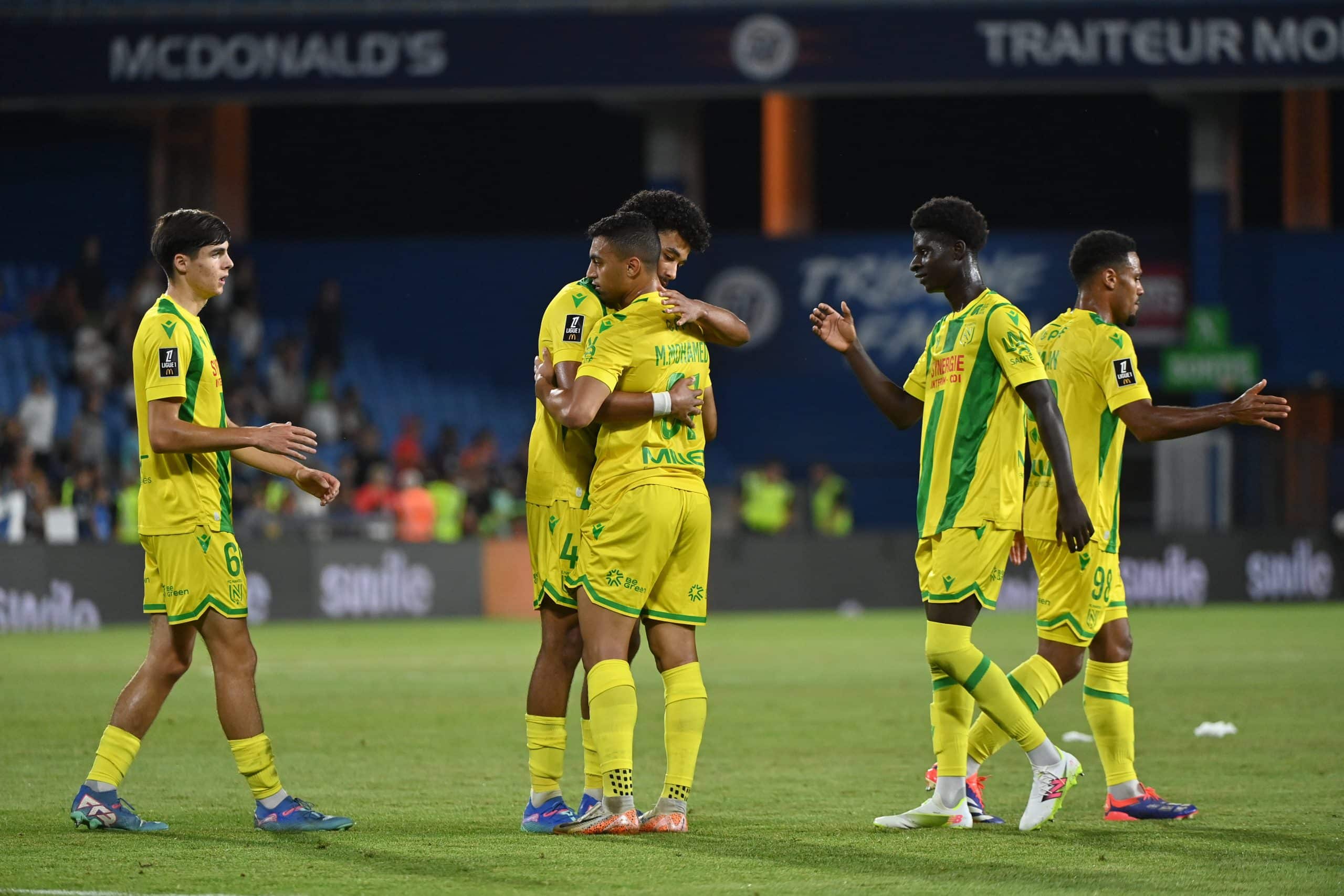 Les jeunes du FC Nantes sont bien intégrés à l'effectif d'Antoine Kombouaré.