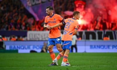 Pierre-Emile Hojbjerg et Valentin Rongier (OM)