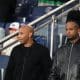 Thierry Henry lors d'un match de l'équipe de France au Parc des Princes.