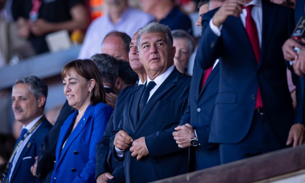 Joan Laporta, le président du FC Barcelone, est de plus en plus contesté par les Socios.