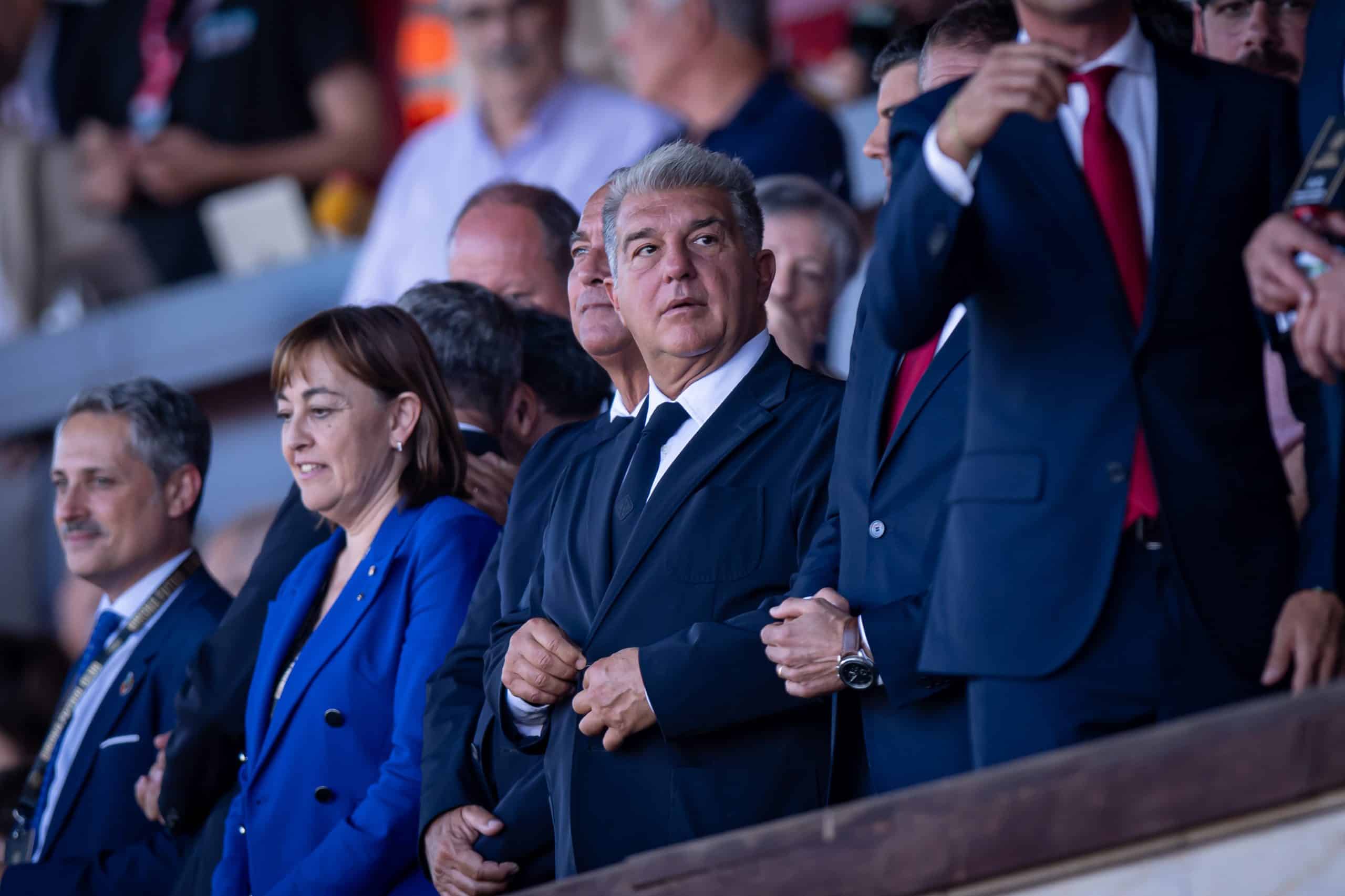 Joan Laporta, le président du FC Barcelone