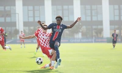 Le capitaine des U19 du PSG Oumar Camara.