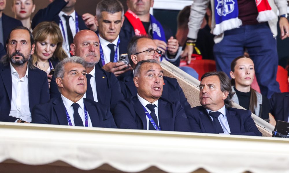 Le président du FC Barcelone, Joan Laporta.