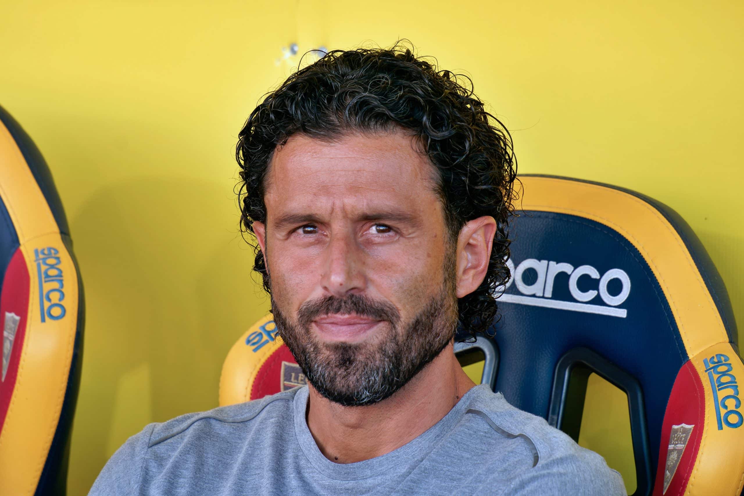 Ancien entraîneur de l'OL, Fabio Grosso est désormais à la tête de Sassuolo.
