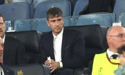 Florent Ghisolfi, directeur sportif de l'AS Roma, passé par le RC Lens au même poste.