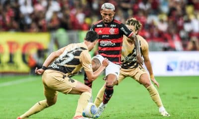 Le latéral droit de Flamengo Wesley.