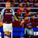 Lucas Digne sous le maillot d'Aston Villa