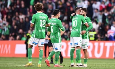 Les joueurs de l'ASSE