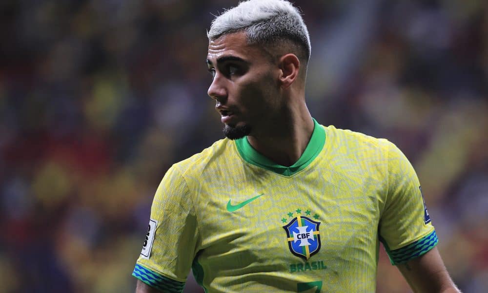 Andreas Pereira sous le maillot de la Seleçao
