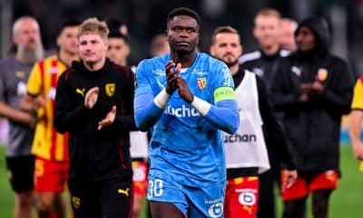 Brice Samba sous le maillot du RC Lens