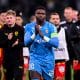 Brice Samba sous le maillot du RC Lens