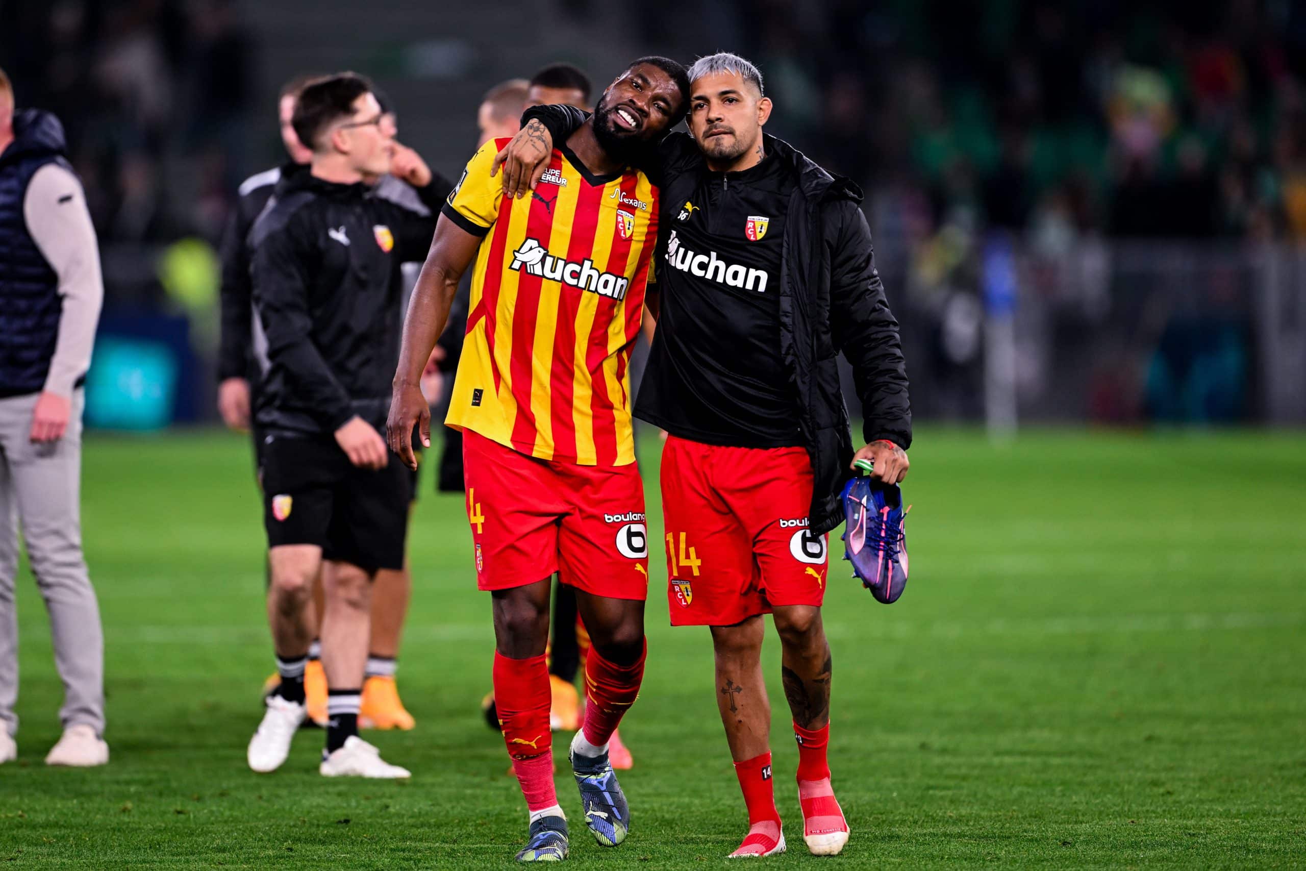 Kevin Danso et Facundo Medina, défenseurs du RC Lens.