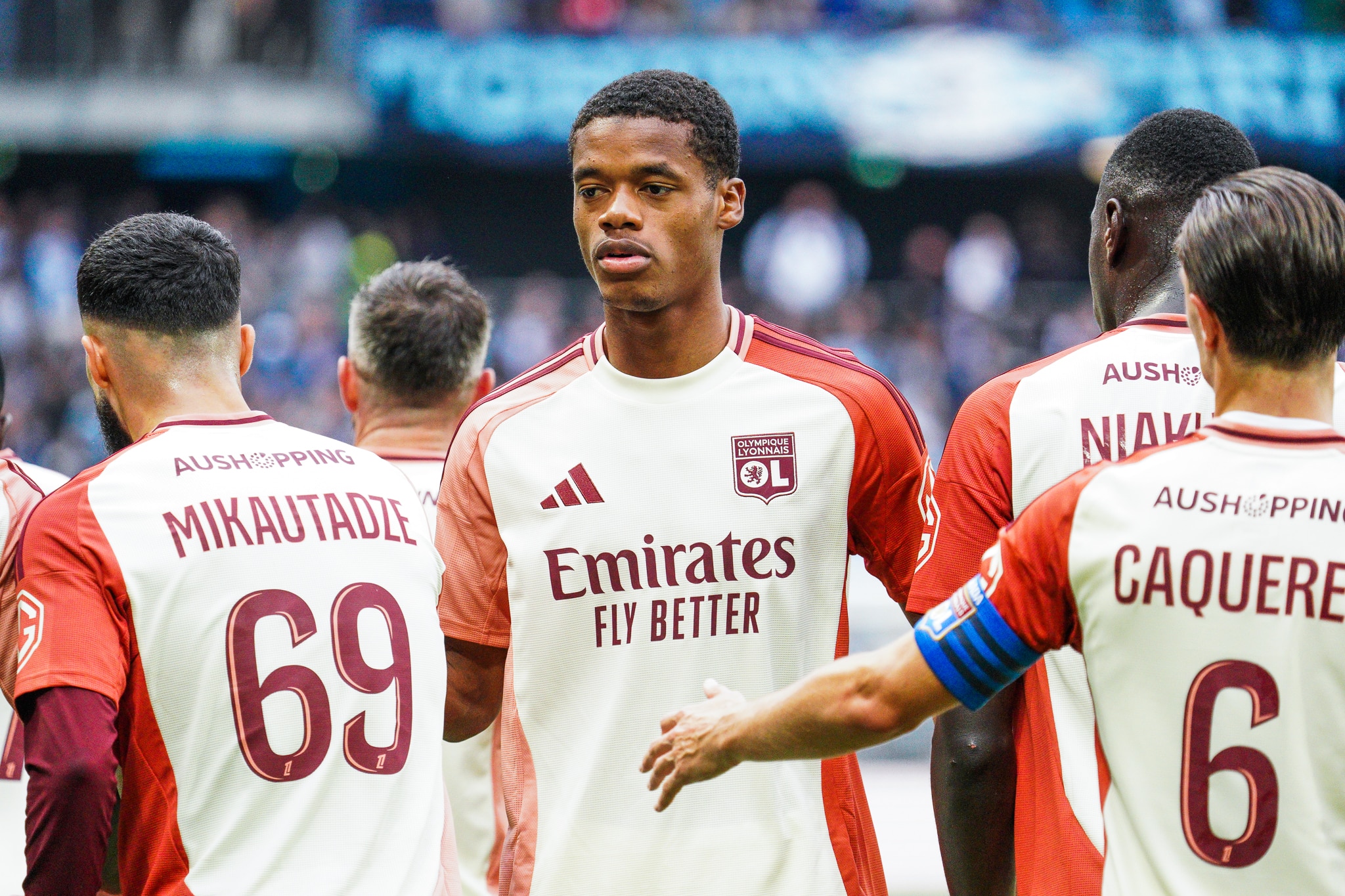 Warmed Omari, le défenseur de l'OL.