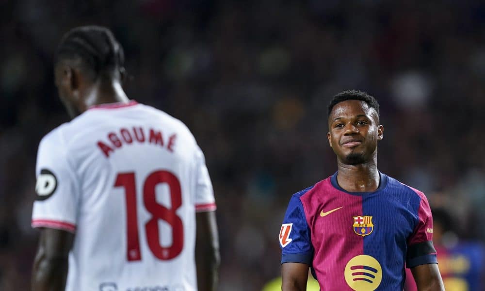 Ansu Fati sur le départ du FC Barcelone cet hiver.