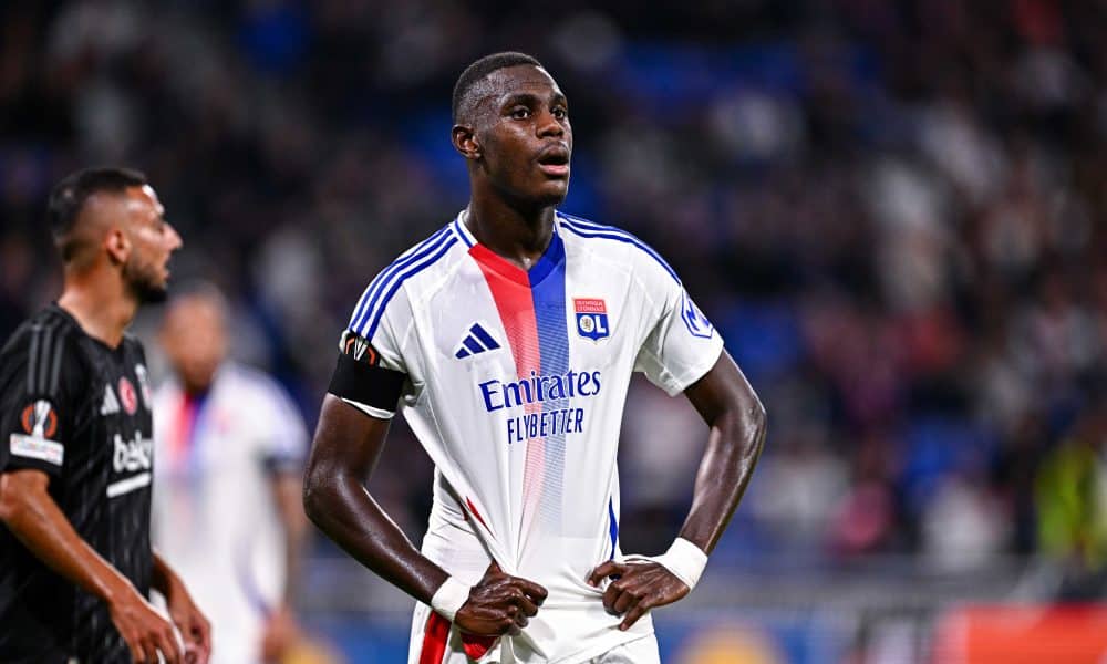 Moussa Niakhaté, le défenseur de l'OL.