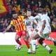 Adrien Thomasson lors du match aller entre le RC Lens et le LOSC