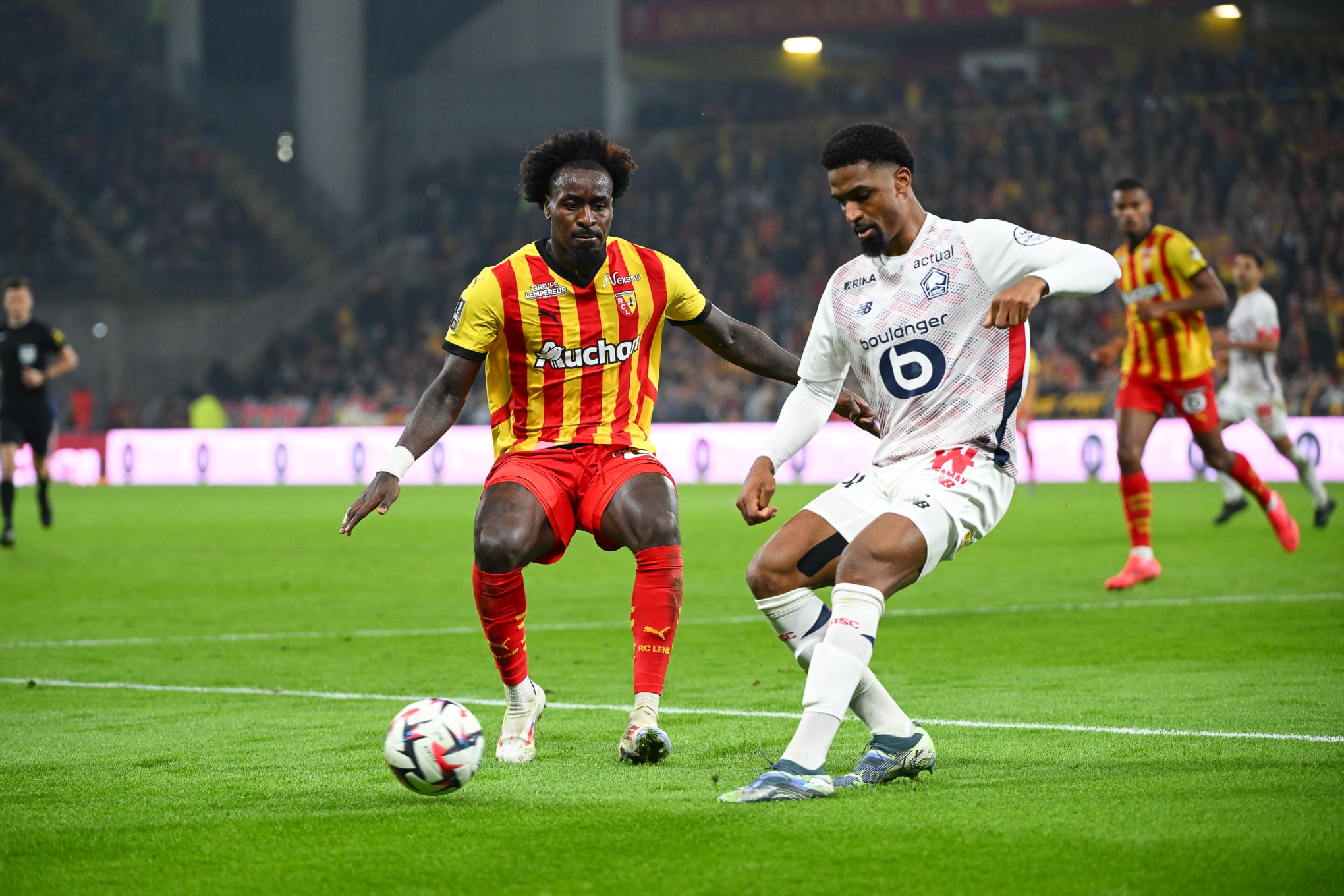 Alexsandro lors du match aller entre le LOSC et le RC Lens